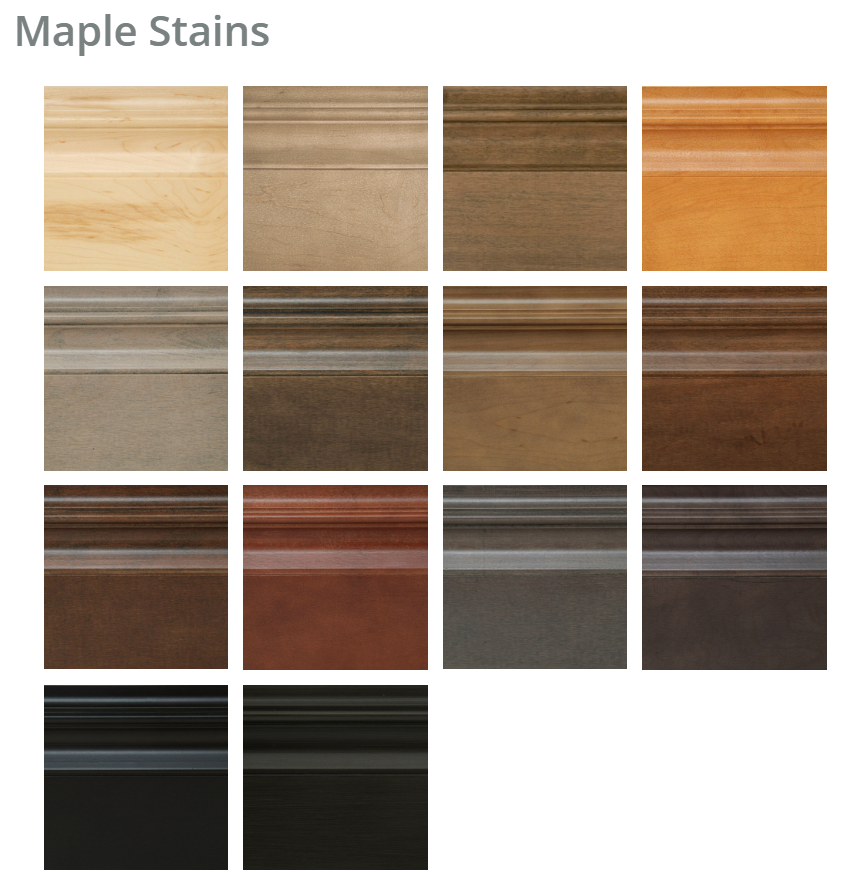 Maple Stains